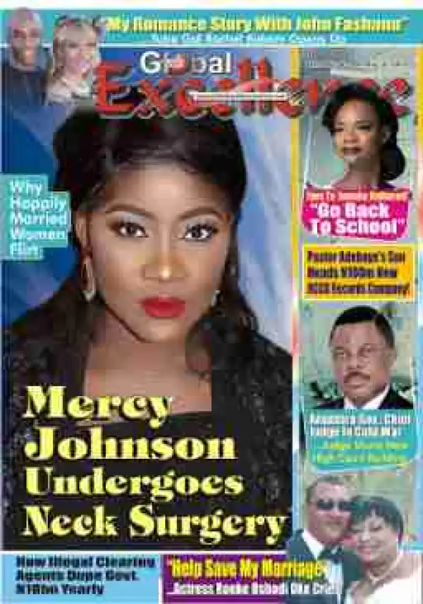 Actress Mercy Johnson Undergoes Neck Surgery